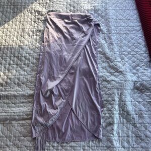 Urban Outfitters lilac wrap skirt
